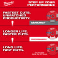 Milwaukee 49-94-0148 12" x 7/64" x 1" Performance+ Metal Cut Off Wheel - Type 1 - Ace Tool Group - Milwaukee Tool