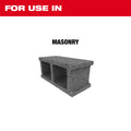 Milwaukee 49-94-1955 4-1/2" x 1/4" x 7/8" Masonry Grinding Wheel - Type 27 - Ace Tool Group - Milwaukee Tool