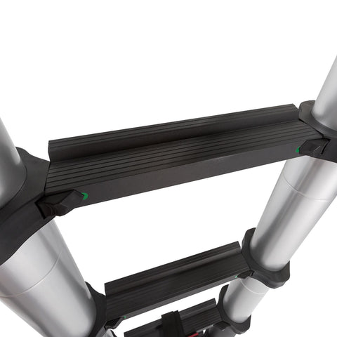 Xtend & Climb CS165AS+/250 16.5 ft. Telescoping Aluminum Extension Ladder with Automatic Stabilizers, ANSI Type I 250 lbs. Duty Rating - Ace Tool Group - Core Distribution