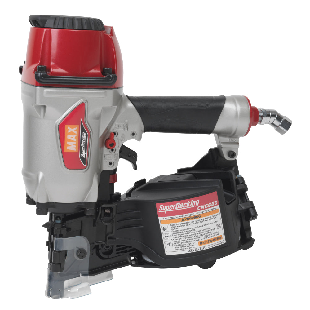 MAX CN665D Decking Coil Nailer up to 2-1/2 - Ace Tool Group - Ace Tool Group