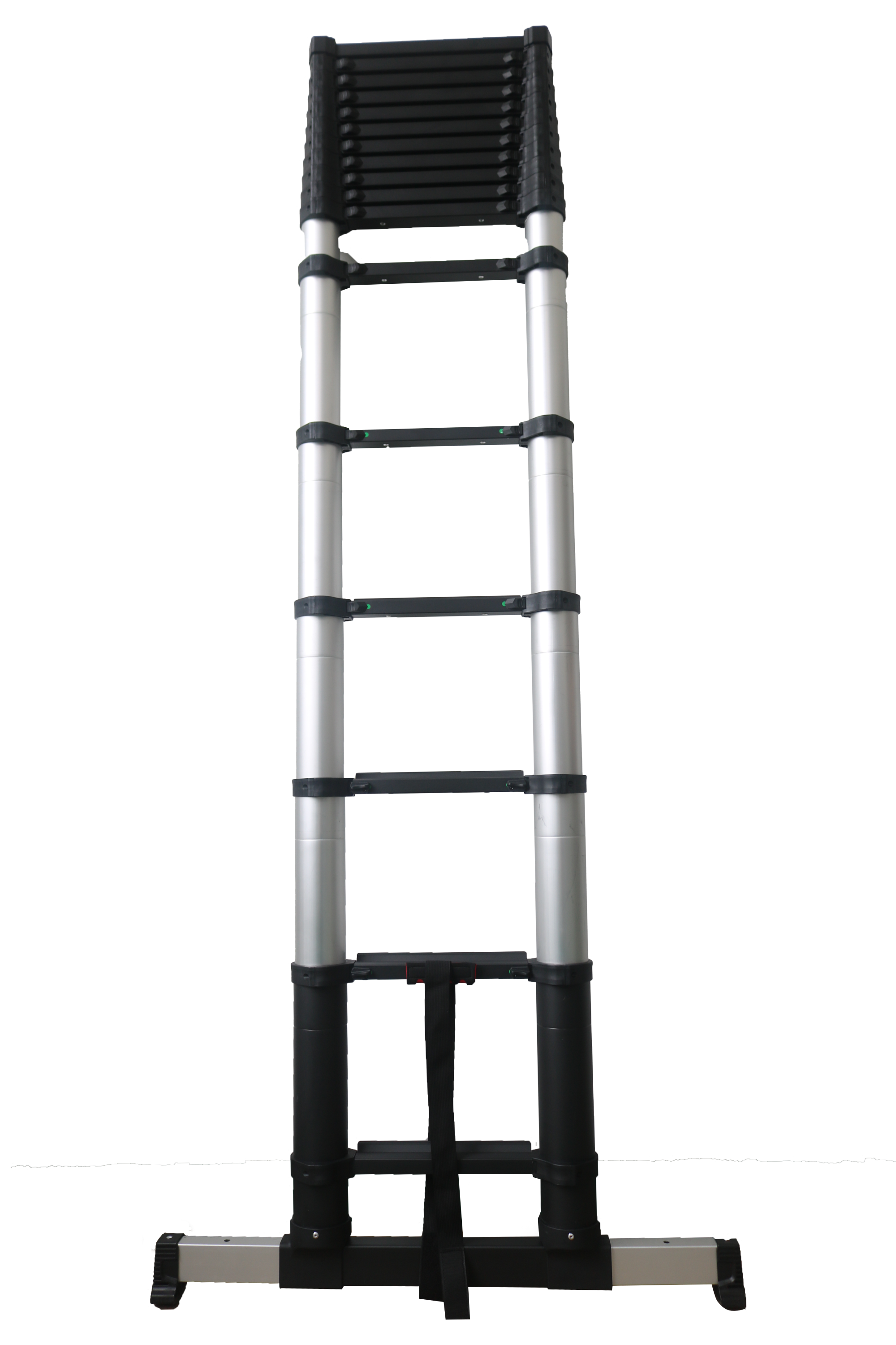 Xtend & Climb CS165AS+/250 16.5 ft. Telescoping Aluminum Extension Ladder with Automatic Stabilizers, ANSI Type I 250 lbs. Duty Rating - Ace Tool Group - Core Distribution