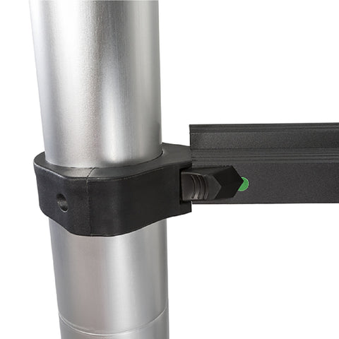 Xtend & Climb CS165AS+/250 16.5 ft. Telescoping Aluminum Extension Ladder with Automatic Stabilizers, ANSI Type I 250 lbs. Duty Rating - Ace Tool Group - Core Distribution