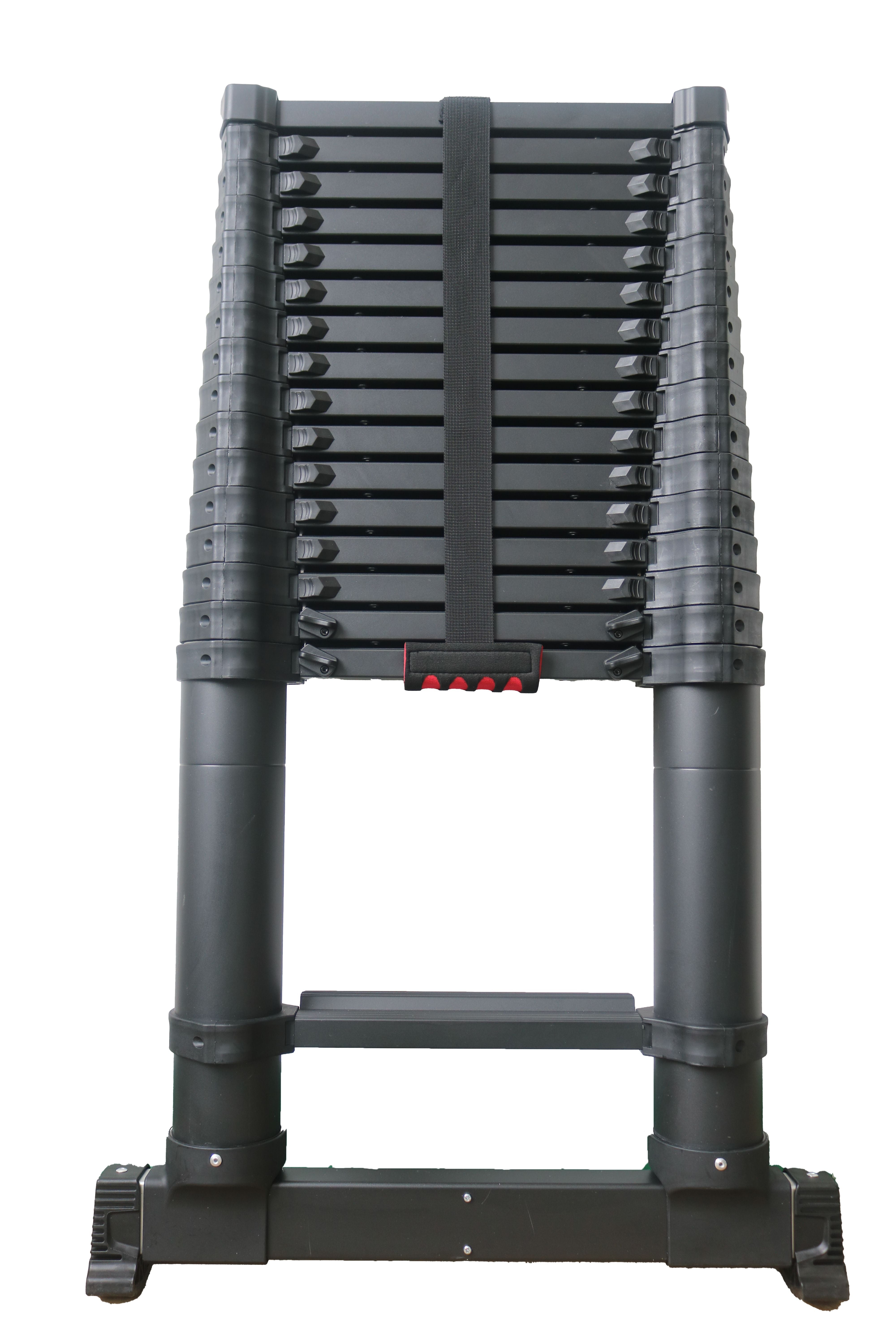 Xtend & Climb CS165AS+/250 16.5 ft. Telescoping Aluminum Extension Ladder with Automatic Stabilizers, ANSI Type I 250 lbs. Duty Rating - Ace Tool Group - Core Distribution