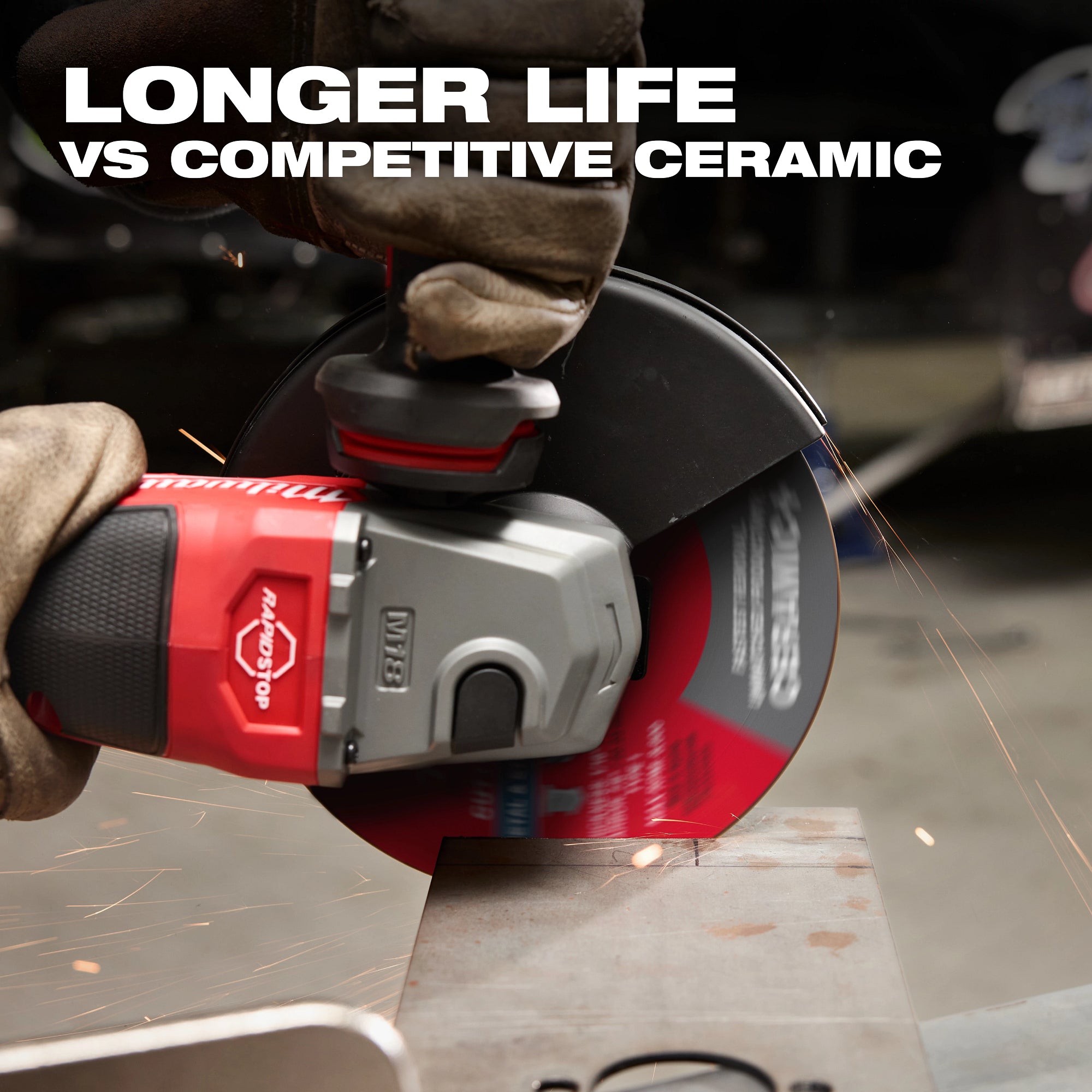 Milwaukee 49-94-0217 5" x .045" x 7/8" Ceramic+ Metal Cut Off Wheel -Type 27 - Ace Tool Group - Milwaukee Tool