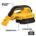 Dewalt Dcv517B 20V Max 1/2 Gallon Portable Vac - Ace Tool Group - DeWalt