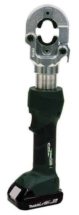 Greenlee EK622LX11 6 Ton Inline Crimper, Li-Ion, Standard, 120V - Ace Tool Group - Greenlee