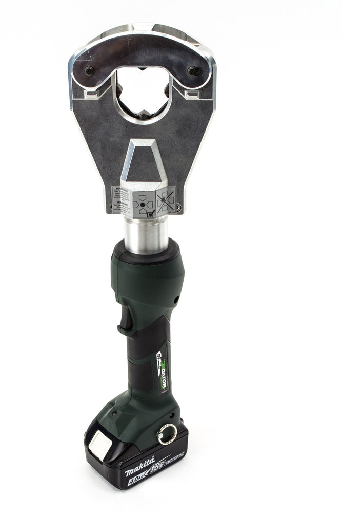 Greenlee EK6FTILX11 6 Ton Crimper, Quad Flip Top Inline  Li-Ion, Standard, 120V - Ace Tool Group - Greenlee