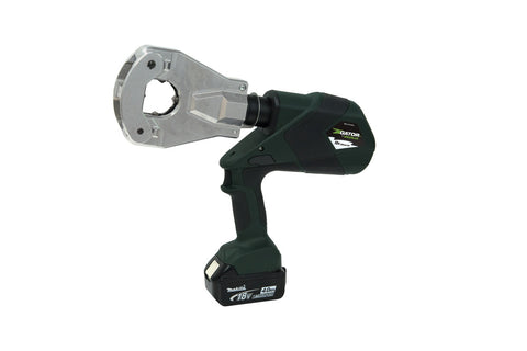 Greenlee EK6FTLX11 6 Ton Crimper Quad Flip, Li-Ion, Standard, 120V - Ace Tool Group - Greenlee