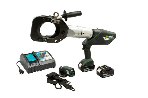 Greenlee ESG105LXR11 105mm Gator® Guillotine Remote Cable Cutter, 120V Charger - Ace Tool Group - Greenlee