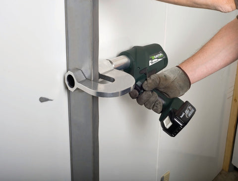 Greenlee ESP710L11 Battery-Hydraulic Stud Punch - 120V Charger - Ace Tool Group - Greenlee