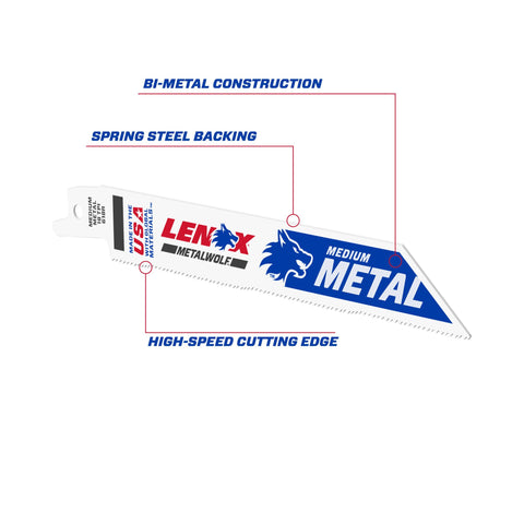 Lenox Recips S618R 6 X3/4X035X18 1/Pk - Ace Tool Group - Lenox