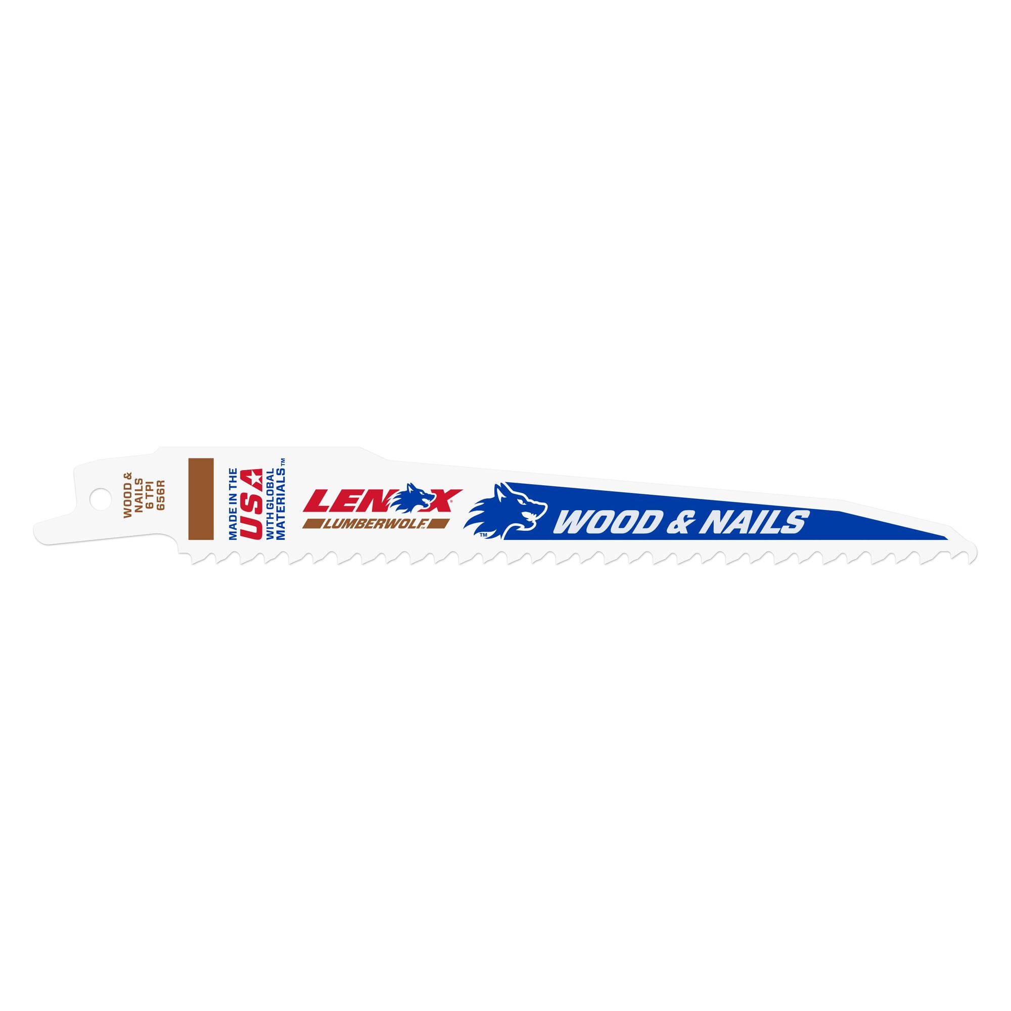 Lenox Recips S656R 6 X3/4 X050X 6 1/Pk - Ace Tool Group - Lenox