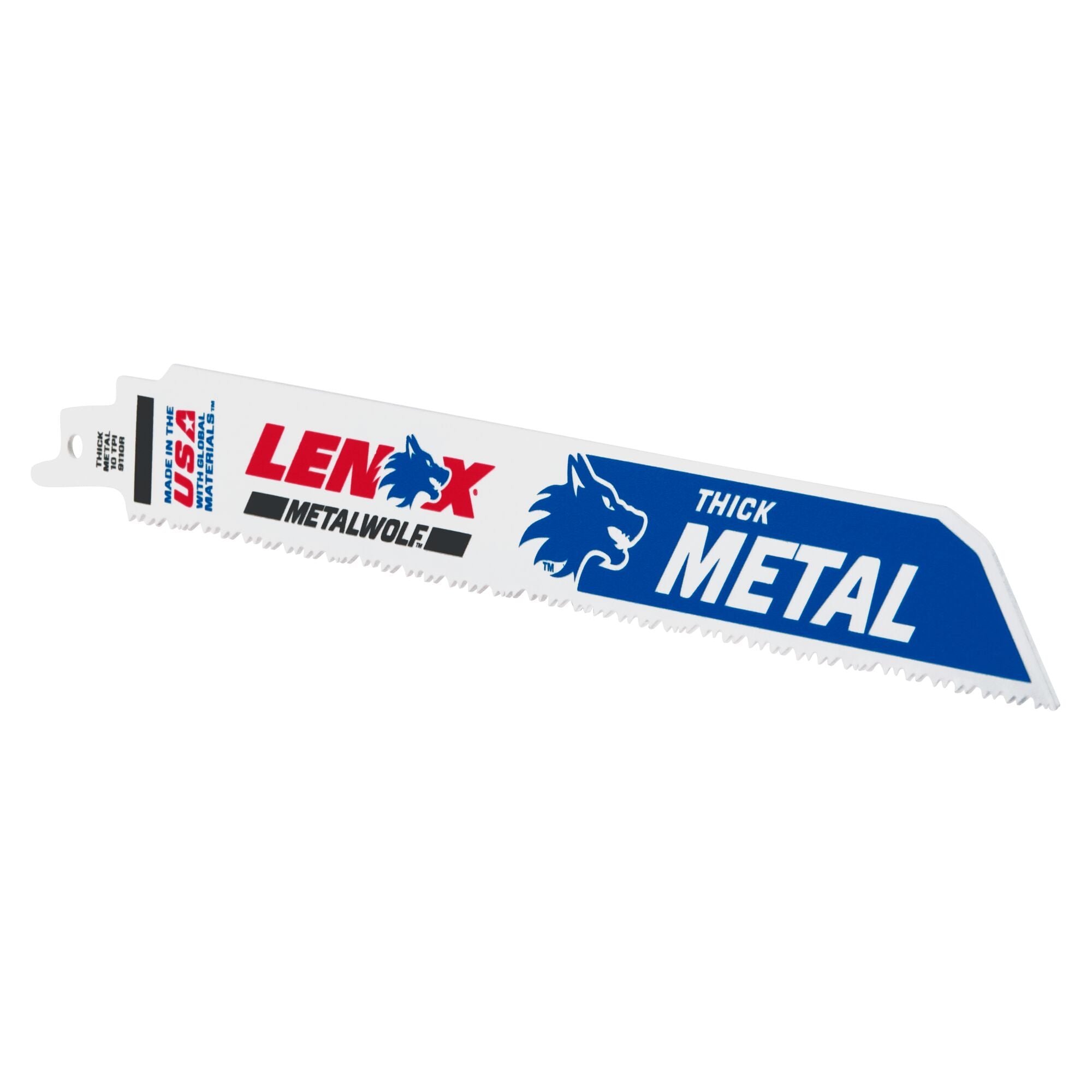 Lenox Recip Lazer 225 X 25 X 1.1Mm (9" X 1" X 0.042") 10Tpi (2/Pk) - Ace Tool Group - Lenox