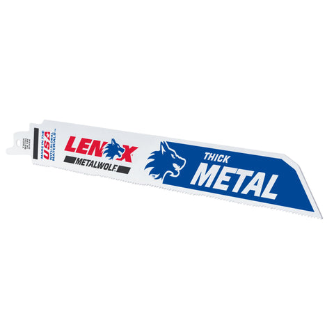 Lenox Lazer Metal Cutting Reciprocating Saw Blade Bi-Metal 9-Inch 14 Tpi 2/Pk - Ace Tool Group - Lenox