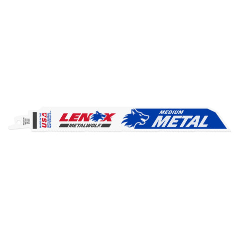 Lenox Recip Lazer 225 X 25 X 1.1Mm (9" X 1" X 0.042") 18Tpi (2/Pk) - Ace Tool Group - Lenox