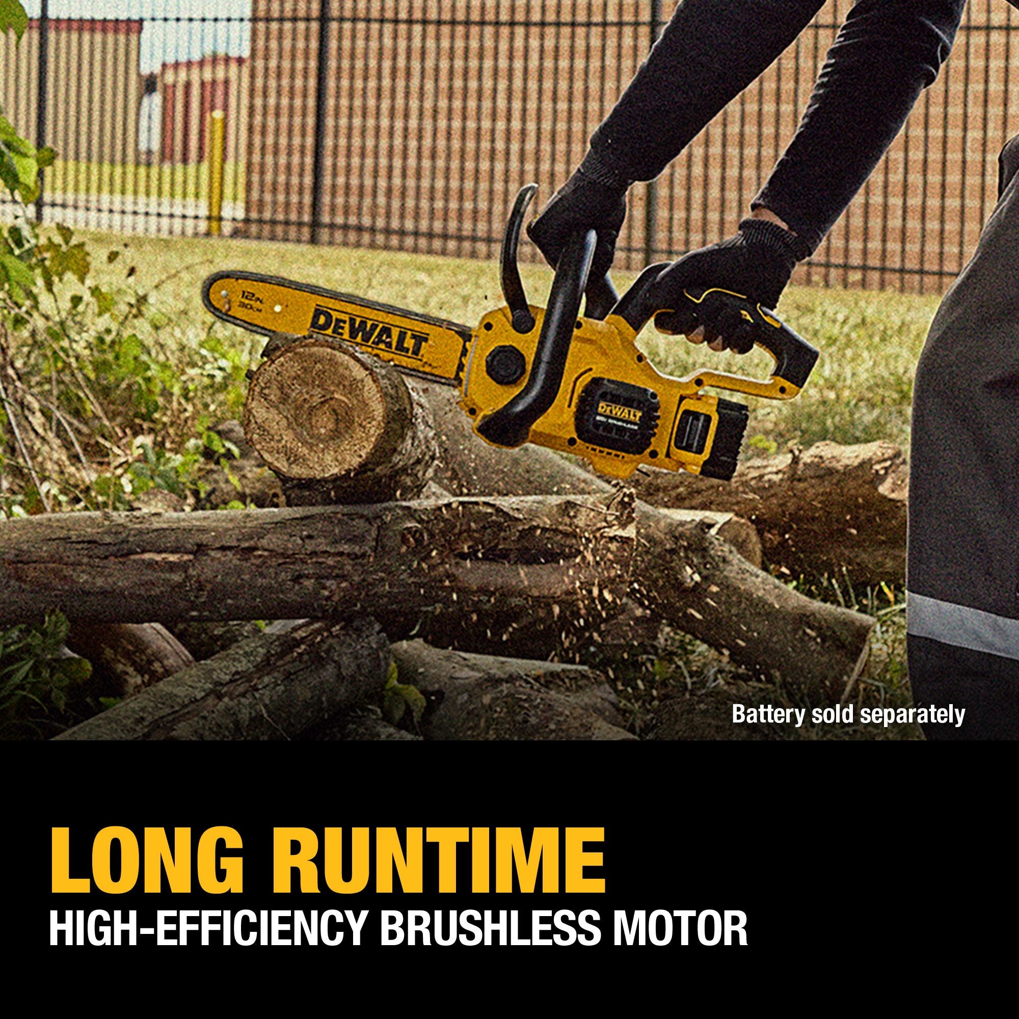 DeWalt DCCS621B 20V 12In Chainsaw Tool Only - Ace Tool Group - DeWalt