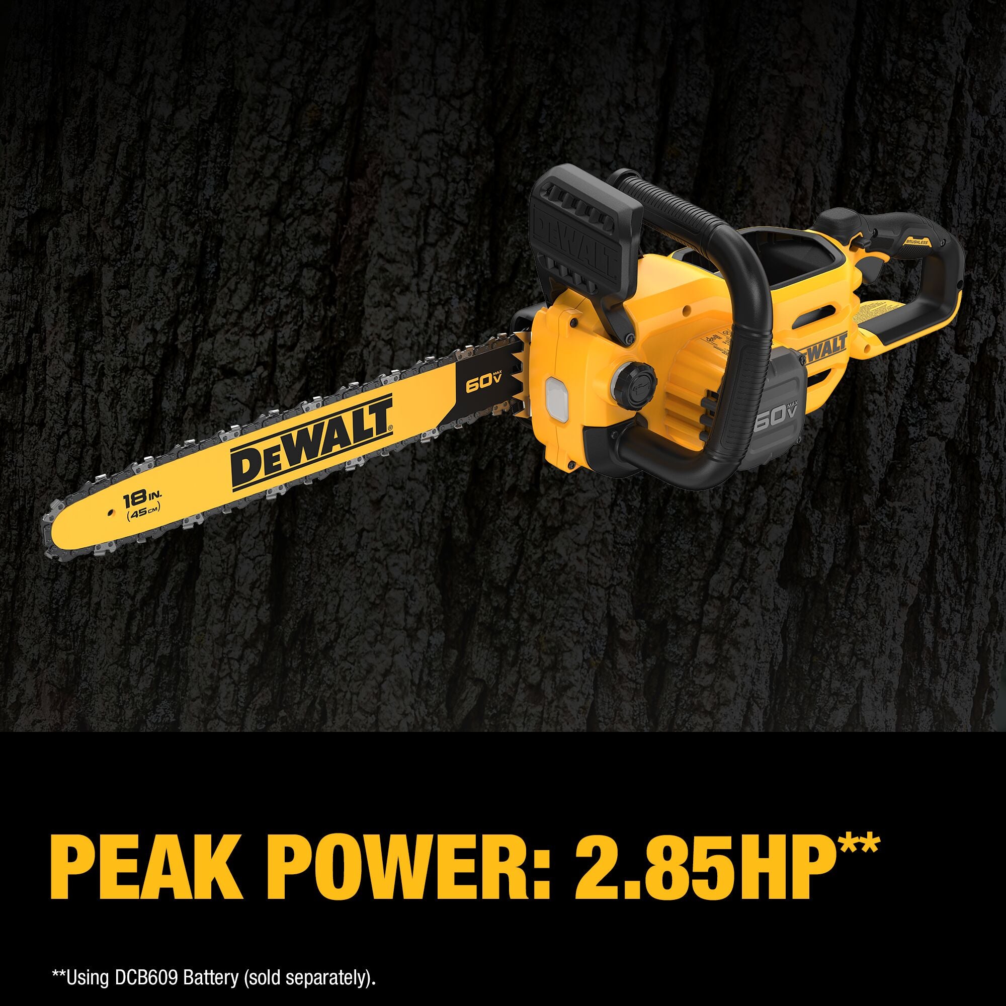 Dewalt Dccs672B Dw 60V 18" Chainsaw - Ace Tool Group - DeWalt