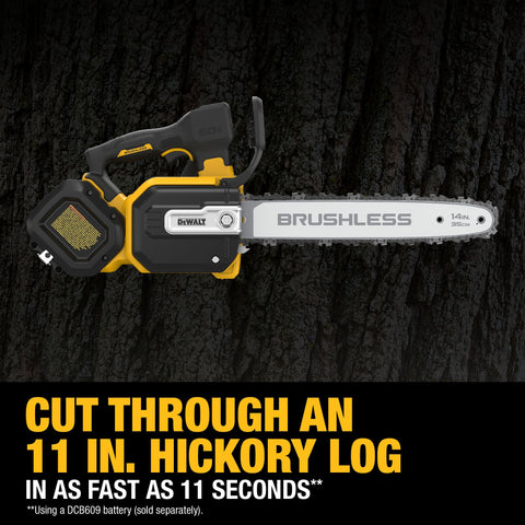 DEWALT 60V MAX* 14 In. Top Handle Chainsaw (Tool only) - Ace Tool Group - DeWalt
