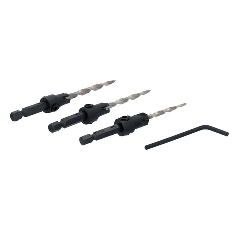 Dewalt Dw2535 3-Piece Countersink Set (5) - Ace Tool Group - DeWalt