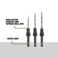 Dewalt Dw2535 3-Piece Countersink Set (5) - Ace Tool Group - DeWalt