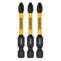 DEWALT DWAF2PH2IR3 Flextorq 1/4-in x 2-in Phillips Impact Driver Bit 3 Piece - Ace Tool Group - DeWalt