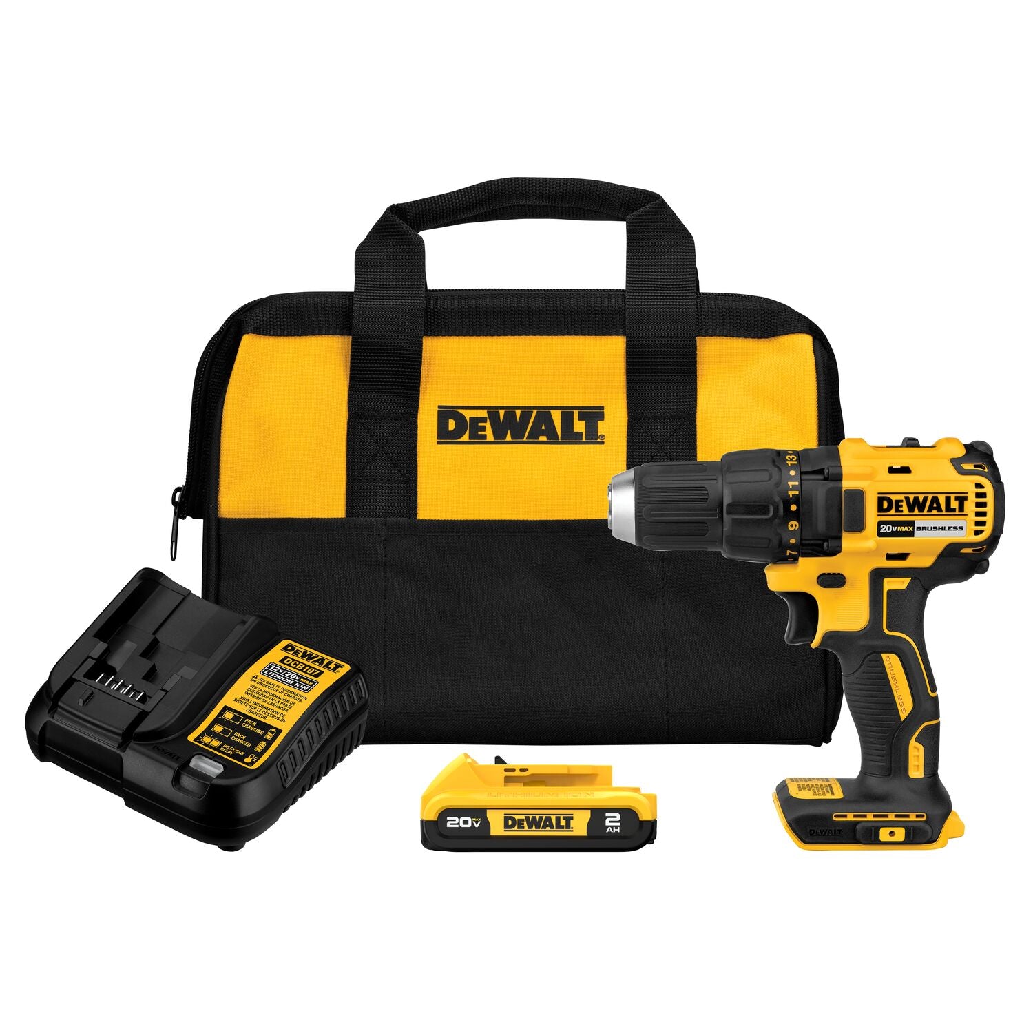 Dewalt DCD777D1 20V MAX Compact Drill Driver Kit - Ace Tool Group - DeWalt