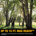 Dewalt DCKO86M1 20V Max* Cordless Pole Saw And Pole Hedge Trimmer Combo Kit - Ace Tool Group - DeWalt