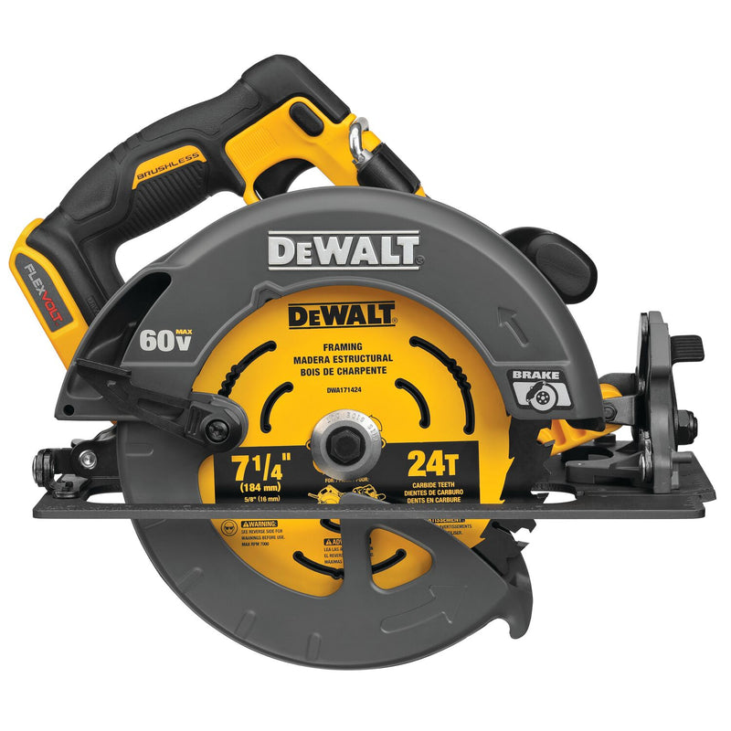 Dewalt DCS578B 60V Max 7-1/4 Brushless Circular Saw With Brake