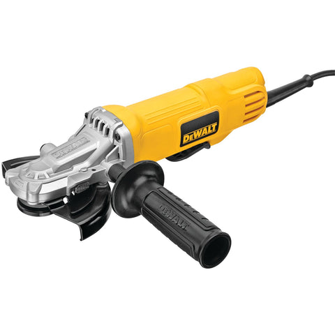 DEWALT 4-1/2 In. - 5 In. Flathead Paddle Switch Small Angle Grinder With No Lock-On - Ace Tool Group - DeWalt