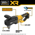 DEWALT DCD446B 20V MAX* XR Brushless Cordless 1/2 in. Compact Stud &amp; Joist Drill (Tool Only) - Ace Tool Group - DeWalt