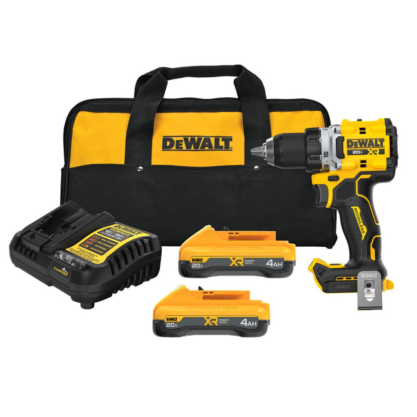 DEWALT DCD801QQ2 20V MAX XR Brushless Cordless 1/2 in. Drill/Driver Kit