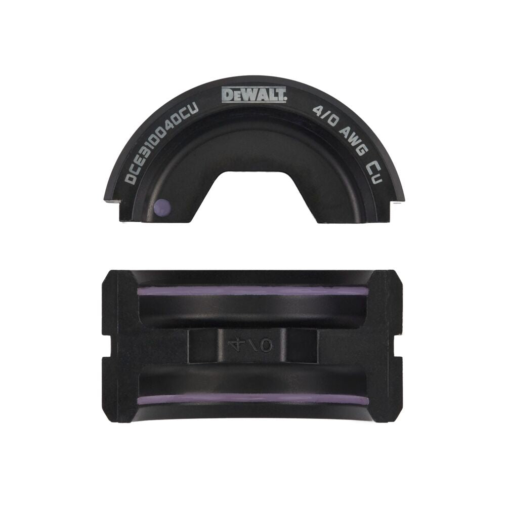 DeWalt DCE310040CU 4/0 Copper U-Die Set - Ace Tool Group - DeWalt