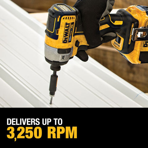 DEWALT DCF887M2 - 20V MAX G2 Brushless 3-Speed 1/4 in. Impact Driver Kit - Ace Tool Group - DeWalt