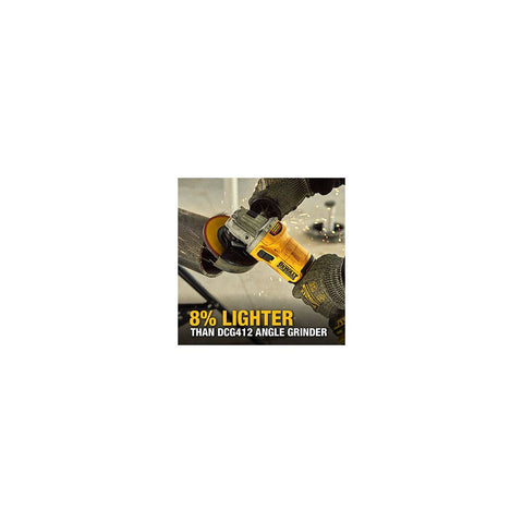 DEWALT DCG407P1 20V MAX* Brushless Cordless 4-1/2 in. Slide-Switch Grinder Kit - Ace Tool Group - DeWalt