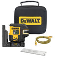 DeWalt DCLE14221G USB Rechargeable Green 2 Spot and Cross Line Laser Kit - Ace Tool Group - DeWalt