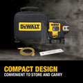 DeWalt DCLE14251GB USB Green 5-Spot & Crossline Laser Base Kit - Ace Tool Group - DeWalt