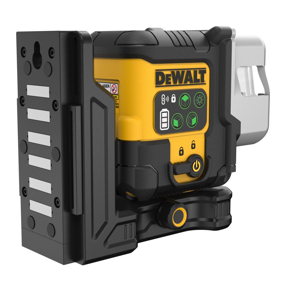 DeWalt DCLE14301G USB Rechargeable Green 3X180° Line Laser Base Kit - Ace Tool Group - DeWalt