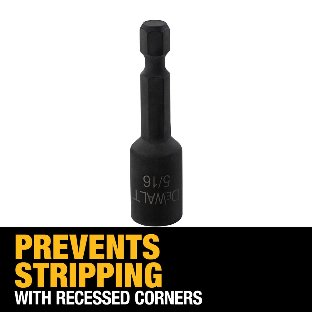 DEWALT DW2219IR 5/16X1-7/8 IMPACT READY MAG NUT DRV - Ace Tool Group - DeWalt