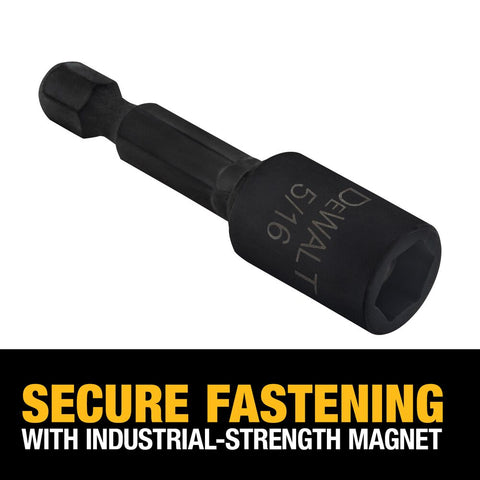 DEWALT DW2219IR 5/16X1-7/8 IMPACT READY MAG NUT DRV - Ace Tool Group - DeWalt