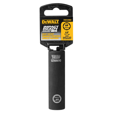 DEWALT DW22882 - 5/8" Deep Impact Ready Socket 1/2" Drive - Ace Tool Group - DeWalt