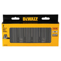 DEWALT DWMT81608 - DWT 1/2IN DR 7PC DP IMPACT SOCKET ST SAE - Ace Tool Group - DeWalt