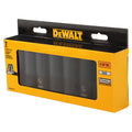 DEWALT DWMT81608 - DWT 1/2IN DR 7PC DP IMPACT SOCKET ST SAE - Ace Tool Group - DeWalt