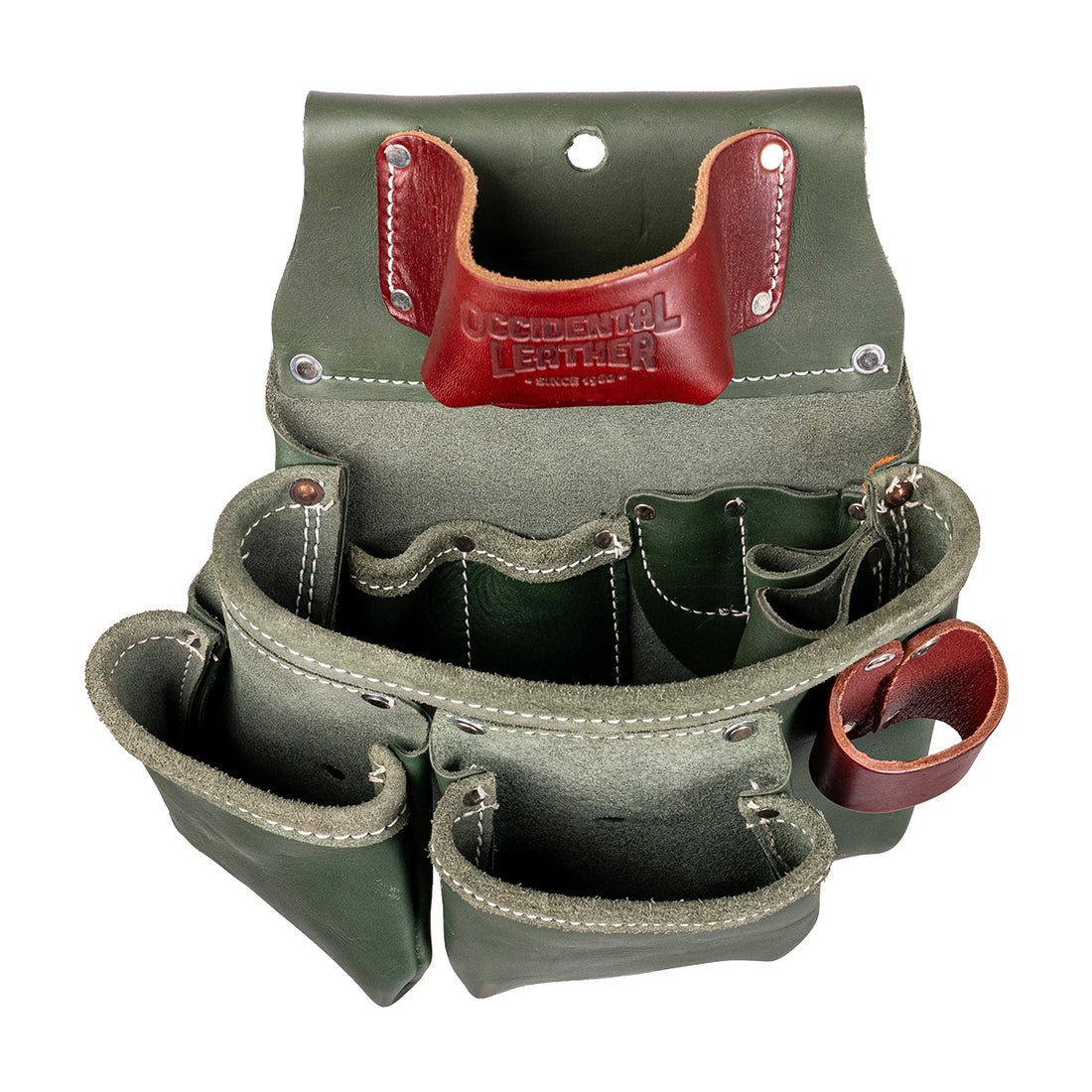 Occidental B5018DB 3 Pouch Pro Tool Bag - Ace Tool Group - Occidental Leather