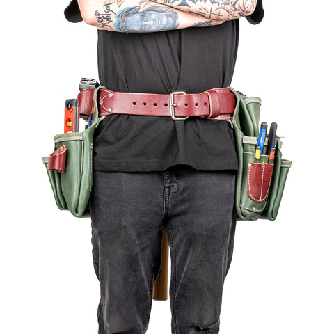 Occidental 5080DB Pro Framer Set with Double Outer Bag - Ace Tool Group - Occidental Leather