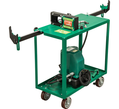 Greenlee Shear 30T Shearing Station (with 980 Electric Hydraulic Pump) - Ace Tool Group - Greenlee
