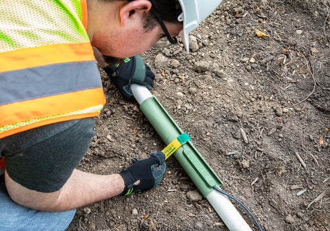 Greenlee 860-1-1/2 1/2" X 1-1/2" PVC Heating Blanket - Ace Tool Group - Greenlee