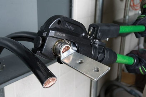 Greenlee HKL1232 12-Ton Hydraulic Crimping Tool, 1.4" (32 mm) Opening - Ace Tool Group - Greenlee