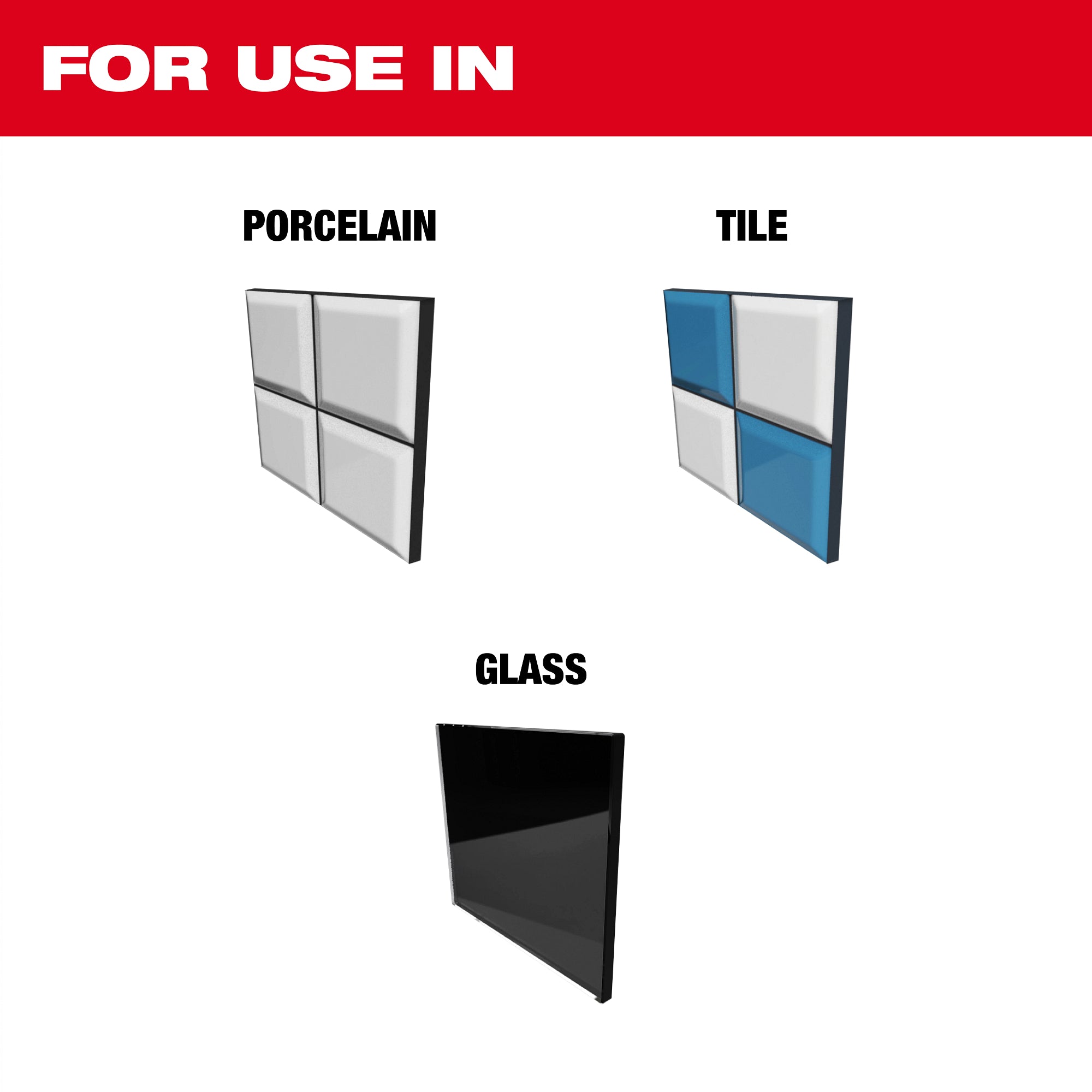 Milwaukee 48-20-8785 1/2" Hard Tile and Glass Bit