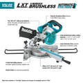 Makita XSL02Z 7-1/2" Dual Slide Compound Miter Saw - Ace Tool Group - Makita