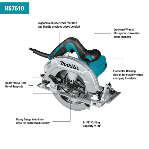 Makita HS7610 7'1/4 Inch Circular Saw - Ace Tool Group - Makita